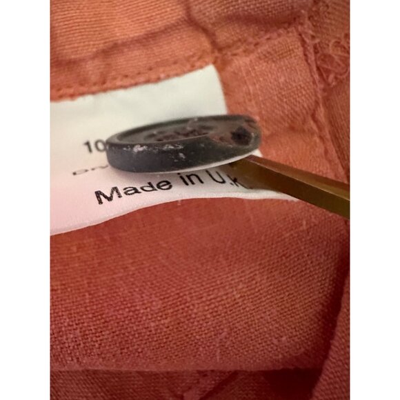 Shirin Guild 100% Linen Dress Small Minimalist Quality Quiet Luxury Natural Boho - Picture 9 of 14